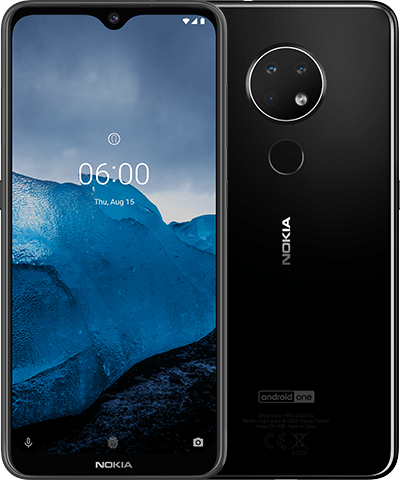 application to location smartphone Nokia 6.2