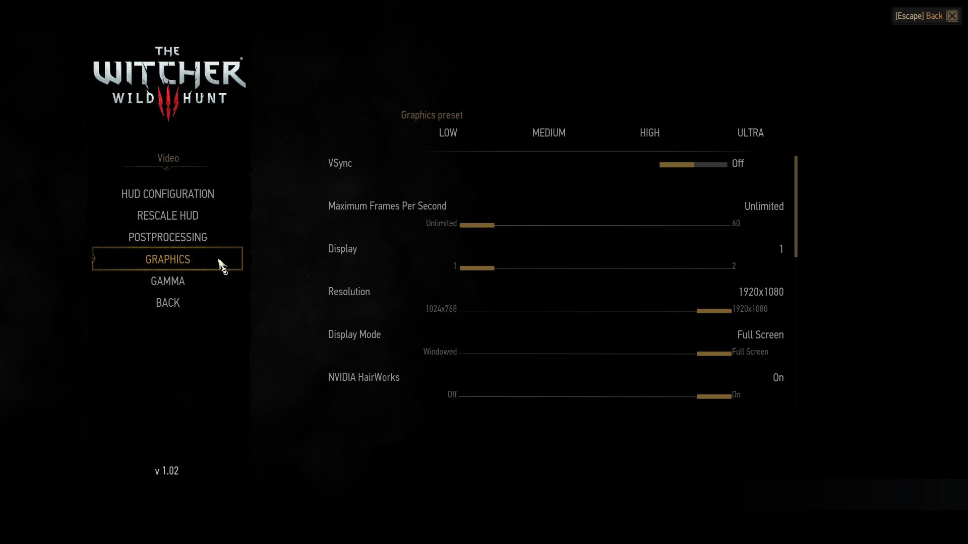 The Witcher 3 Notebook Benchmarks 