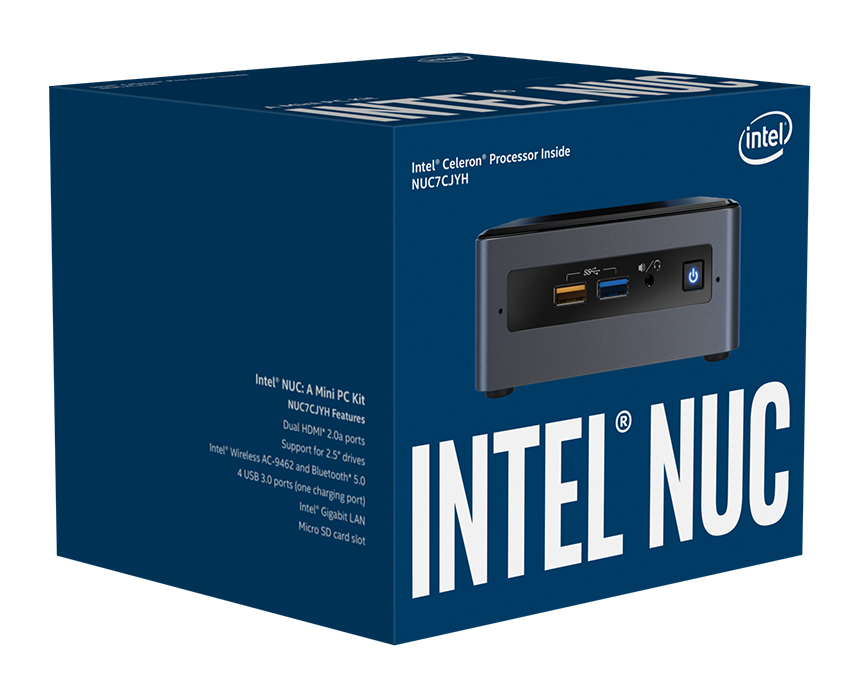Intel NUC NUC7CJYH (Celeron J4005, UHD 600) Mini PC Review NotebookCheck.net Reviews