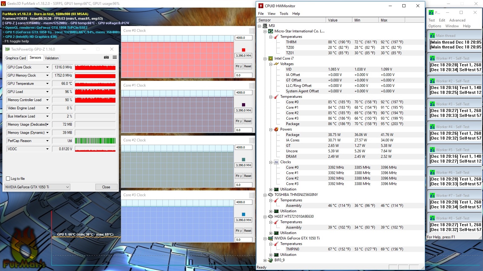 Gtx discount 1050 passmark