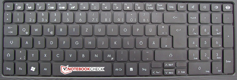 Review Packard EasyNote TK85-JN-105GE Notebook NotebookCheck.net Reviews
