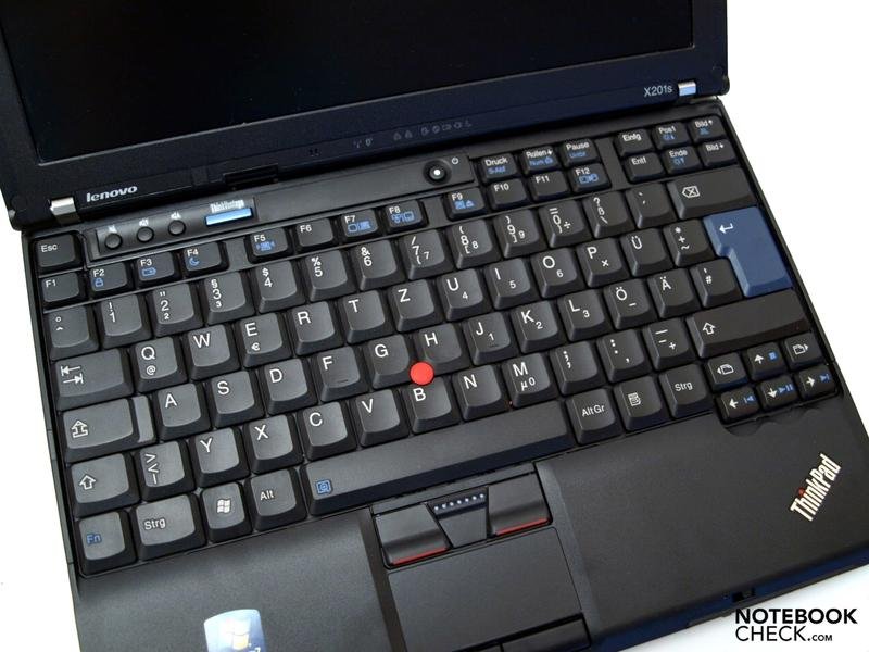 Review Lenovo Thinkpad X201s Notebook - NotebookCheck.net Reviews