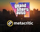 Banner for GTA 6 reviews and Metacritic shown