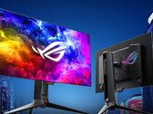 The ROG Swift OLED PG27AQDP will replace the PG27AQDM, pictured. (Image source: ASUS)