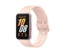 The Galaxy Fit 3 in Pink Gold.