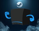 Steam Machine shown running through smoke