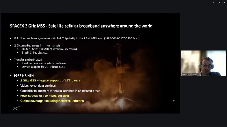 SpaceX is planning 5G phone service at up to 150 Mbps speeds per user.