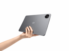 Rear view of the itel VistaTab 32 tablet in gray