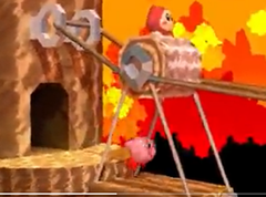 Ray tracing in action in Kirby 64 (Image source: Dario Samo)