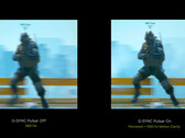 Official Nvidia G-Sync Pulsar comparison (Image Source: Nvidia)