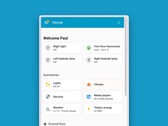 Home Assistant 2026.1 brings changes for the Home dashboard on mobile (pictured). (Image source: Home Assistant, edited)