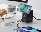 The Pisen all-in-one charger can power multiple devices at once with up to 140 watts of power. (Image source: Pisen)
