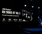 AMD has officially shown off the Radeon Rx 9060 XT GPU at Computex 2025 (image source: AMD)