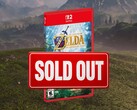 Zelda: Ocarina of Time textured foil cover shown with sold out sign