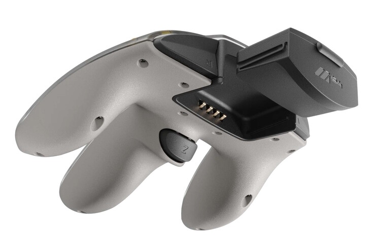 The controller combines retro charm with modern technology.