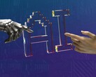 A decorative image showing the acronym "AI"