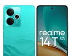 The Realme 14T is launching soon with a waterproof, IP69-certified housing. (Image source: Realme)
