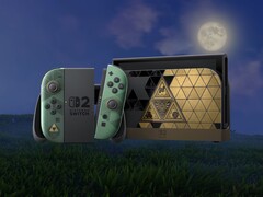 40th Anniversary Zelda Switch 2 console seen in Hyrule