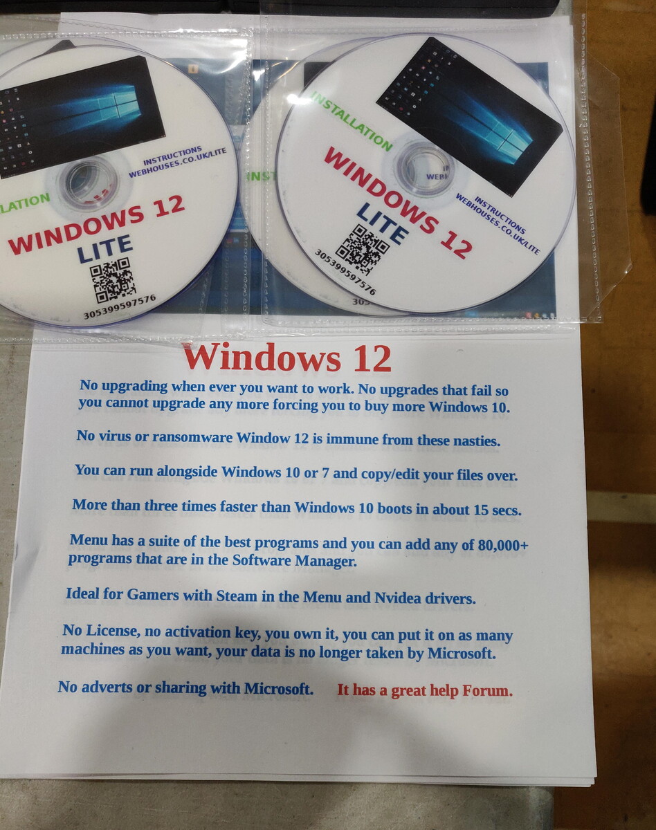 linux based windows 12