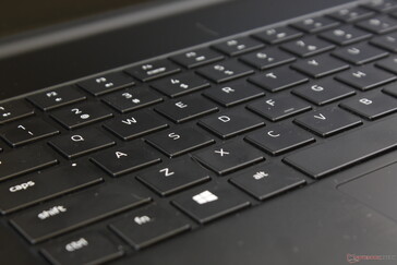 Keys are shallower and softer than we would like for a gaming laptop