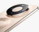 The Huawei Mate 80 in its striking gold colour option. (Image source: Huawei)