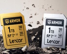 The Lexar Armor series of SDXC cards are made of stainless steel for strong drop, shock, dust, and water resistance. (Image source: Lexar)