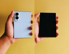 Leaked Galaxy Z Fold 8 (the wider model) and Fold 8 Ultra design models.
