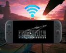 Final Fantasy 7 Remake Intergrade Switch 2 shown with WiFi symbol (Image source: Nintendo of America, Square Enix with edits)