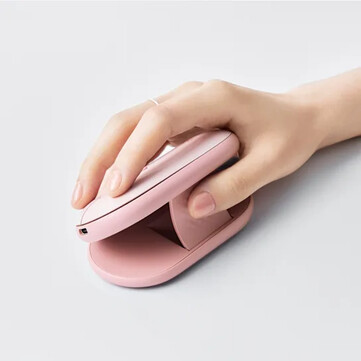 The Logitech Pebble Up can transform into a vertical mouse.