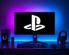 PlayStation logo shown on gaming PC monitor