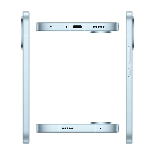 Side profile renders of the Poco X8 Pro Max.