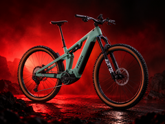 The Trek Powerfly+ FS 8 Gen 4 eMTB features Bosch's Performance Line CX mid-drive motor