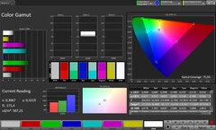 Color space (profile: Original Pro, target color space: sRGB)