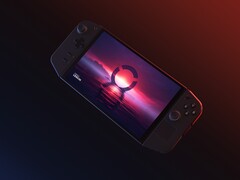 The Lenovo Legion Go weighs 845 g (1.86 lbs.). (Image source: Lenovo)