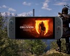 Oblivion Remastered Switch 2 port shown on handheld