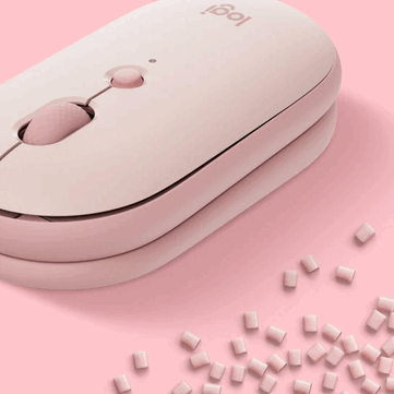 The Logitech Pebble Up is thicker than the regular Pebble mouse.