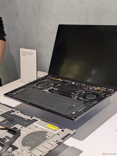 Dell showed off all the interior innovations to the new XPS design debuting for 2026