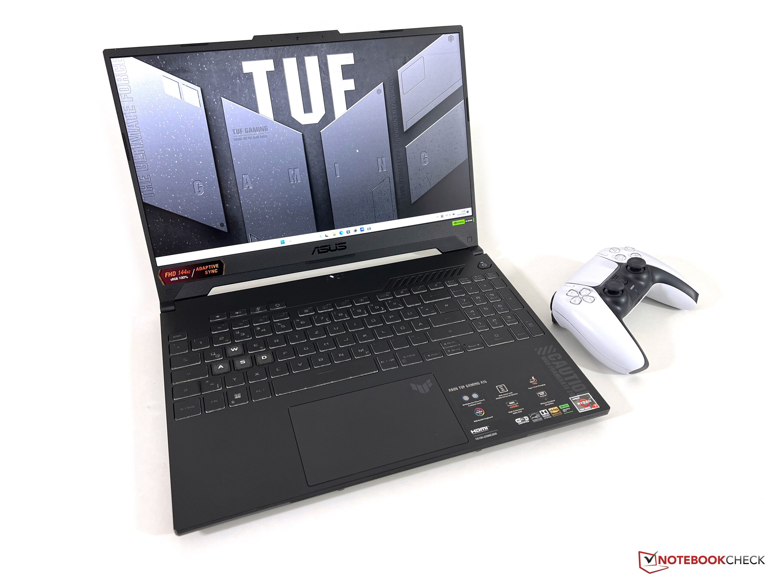Asus TUF Gaming A15 with Ryzen 7 in review: Entry-level gaming laptop with  AMD CPU -  Reviews