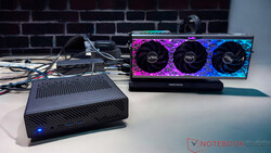 Minisforum MS-A1 and Minisforum DEG1 eGPU Dock with the Nvidia GeForce RTX 4090