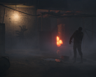 Pictured - a still from the official Operation: Outbreak trailer, showing a zombie alongside a fire against a dark background. (Image source: Steam)
