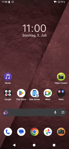 Sony Xperia 1 VIII Review: Android UI