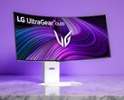 The LG Ultragear 39-inch curved ultrawide gaming monitor is over $800 off on Amazon for a limited time. (Image source: Amazon, edited)