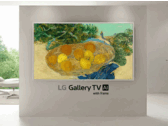 LG's new Gallery TV will be available in 55 and 65-inch sizes. (Image Source: LG)