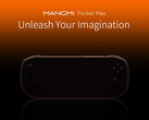 The Pocket Max will launch as Mangmi's second handheld since the brand's entry into the Android handheld market. (Image source: Mangmi)