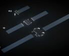 An illustration of the Starlink V3 hardware.