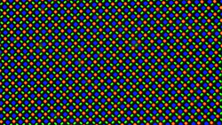 Sub-pixel array