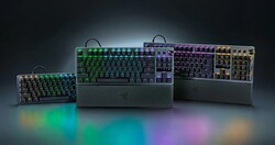 In addition to the full-size version, the Razer Huntsman V3 Pro is also available as a TKL version without numeric keypad and as a compact 60% version (Image: Razer).
