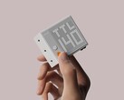The Sharge Pixel 140 W GaN charger has three USB-C ports and a smart dot-matrix display