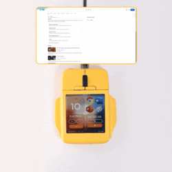 The Super Mouse is a multi-functional mouse with a touchscreen to improve productivity.