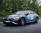The electric Mercedes EQB completed a 750-mile test drive on a singel charge (Image source: Mercedes Benz)